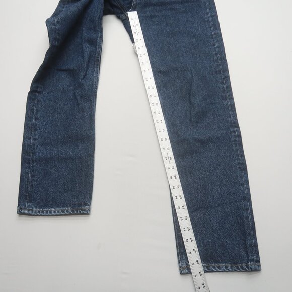 Agolde 90s Pinch High Rise Straight Jeans in Pendulum Size 26 - Picture 11 of 14